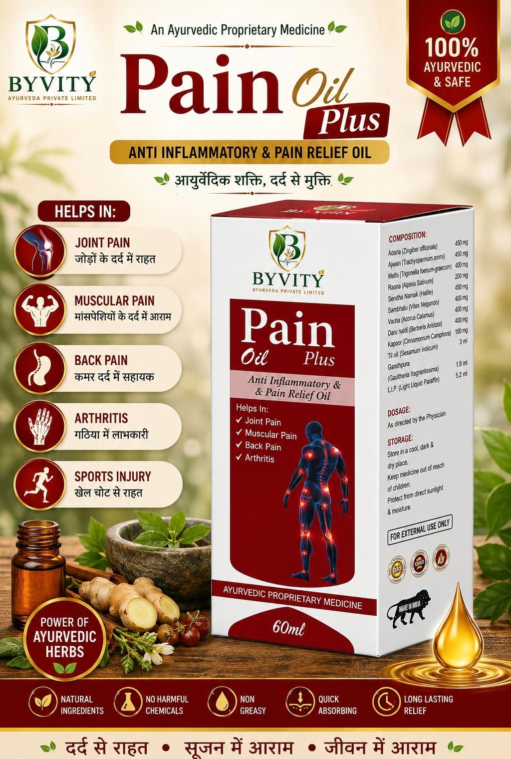Pain Releif Oil