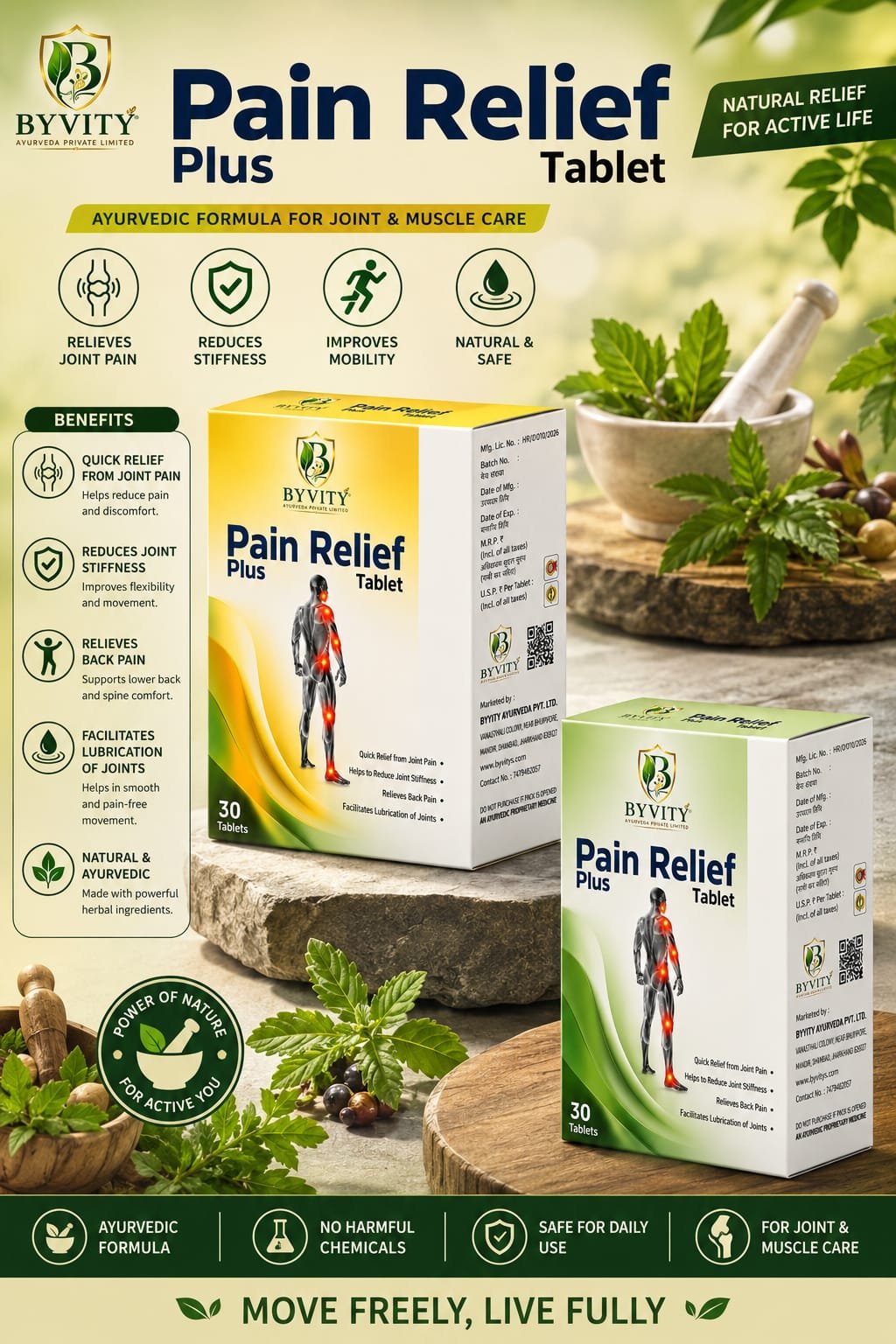 Pain Relief Tablet
